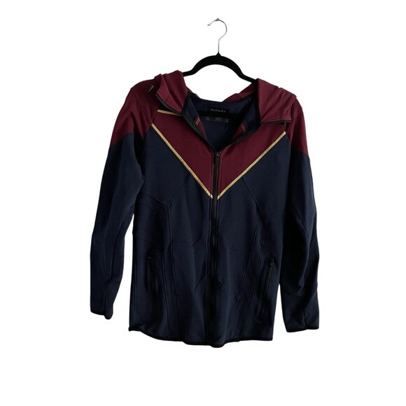 Superx Men S Navy Blue Athletic Clark Kent Superman The Kent Full Zip Hoodie - Picture 4 of 12